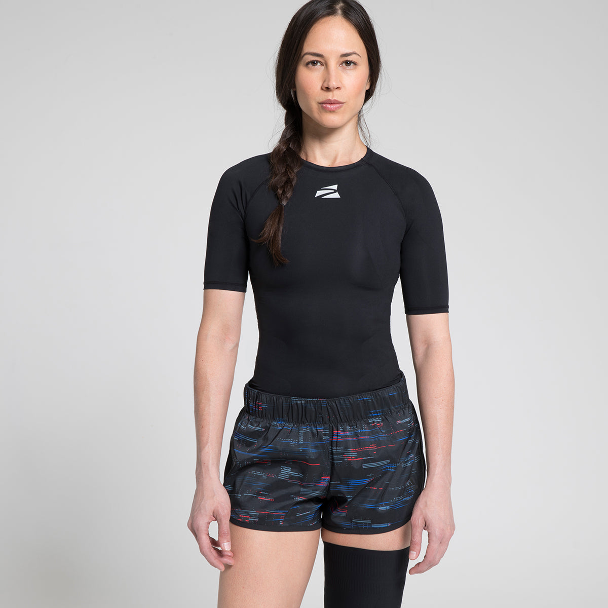 WOMEN'Sコンプレッション・ショートスリーブ Tシャツ – ENERSKIN